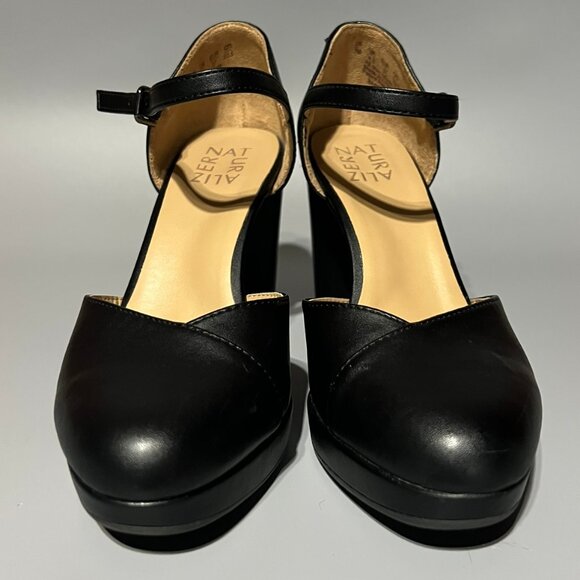 Naturalizer Bandele Mary Jane Platform Pump Black Size 7 - Picture 2 of 7